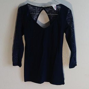 Ambiance top size M blue